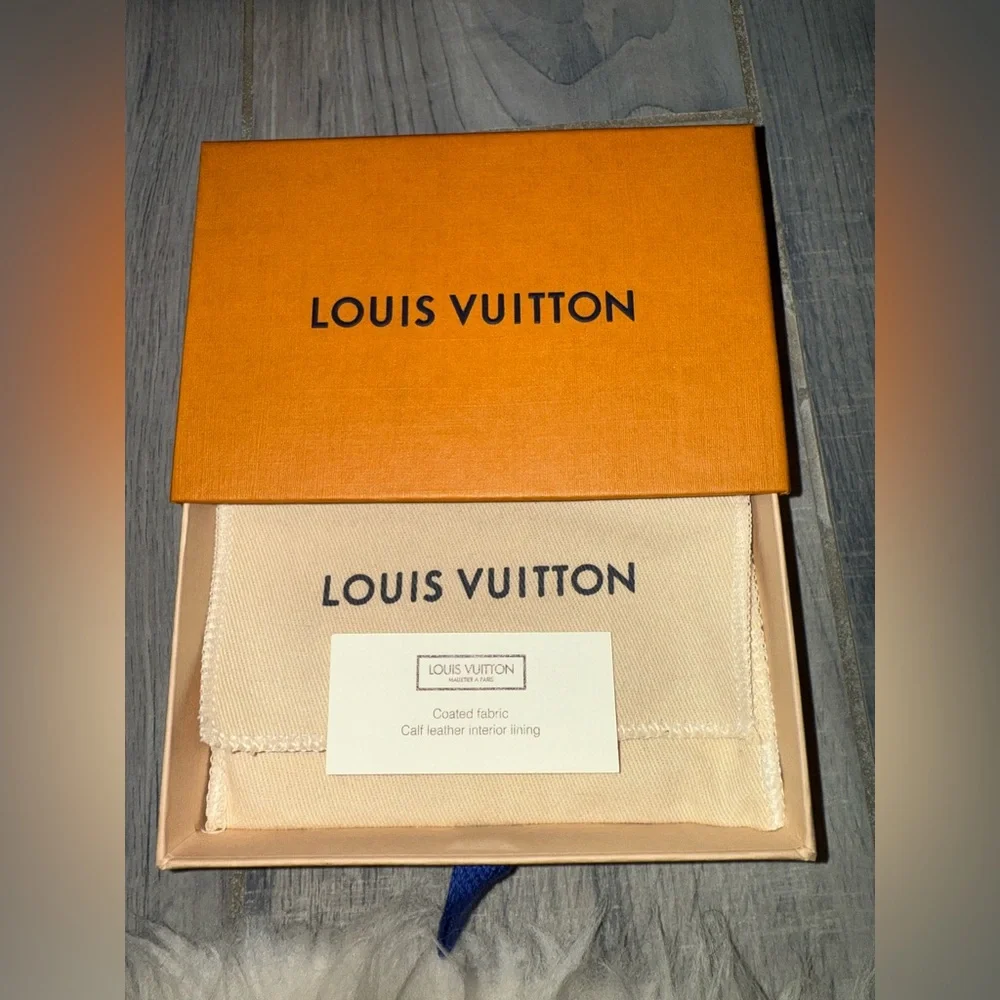 Louis Vuitton Graphite Key Pouch W/ Box & Dust Bag - Picture 6 of 8